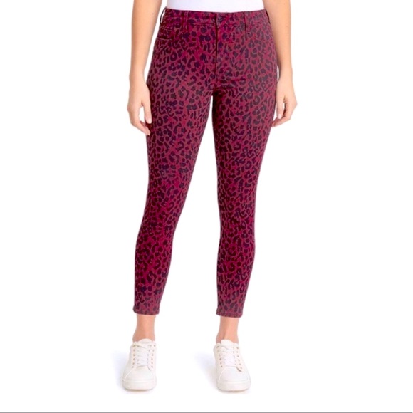 Sanctuary Ankle skinny Cheetah print Jeans - Picture 1 of 6